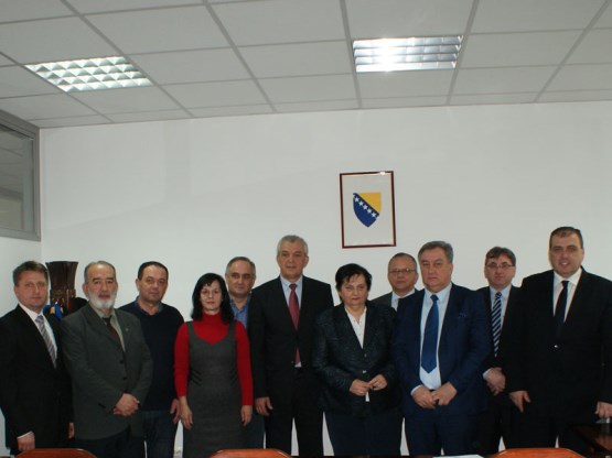 Članovi Komisije za finansije i budžet Predstavničkog doma posjetili Ured za reviziju institucija BiH